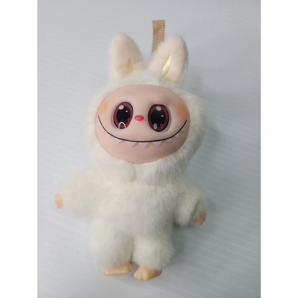 3 Lafufu Cute Whimsical Plush Key Chain Dolls Brown Multi White - Picture 2 of 12